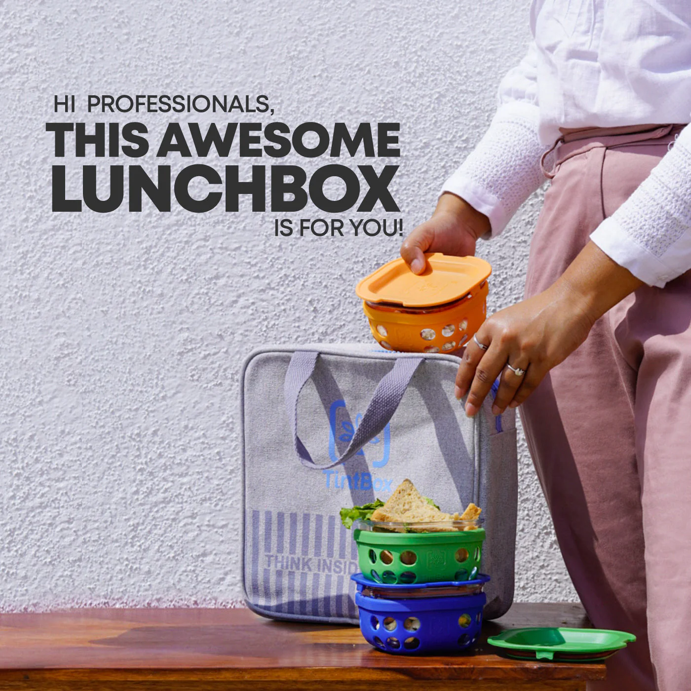 Borosilicate Glass Lunch Box with Silicone Sleeve, 300 ml - Image 32