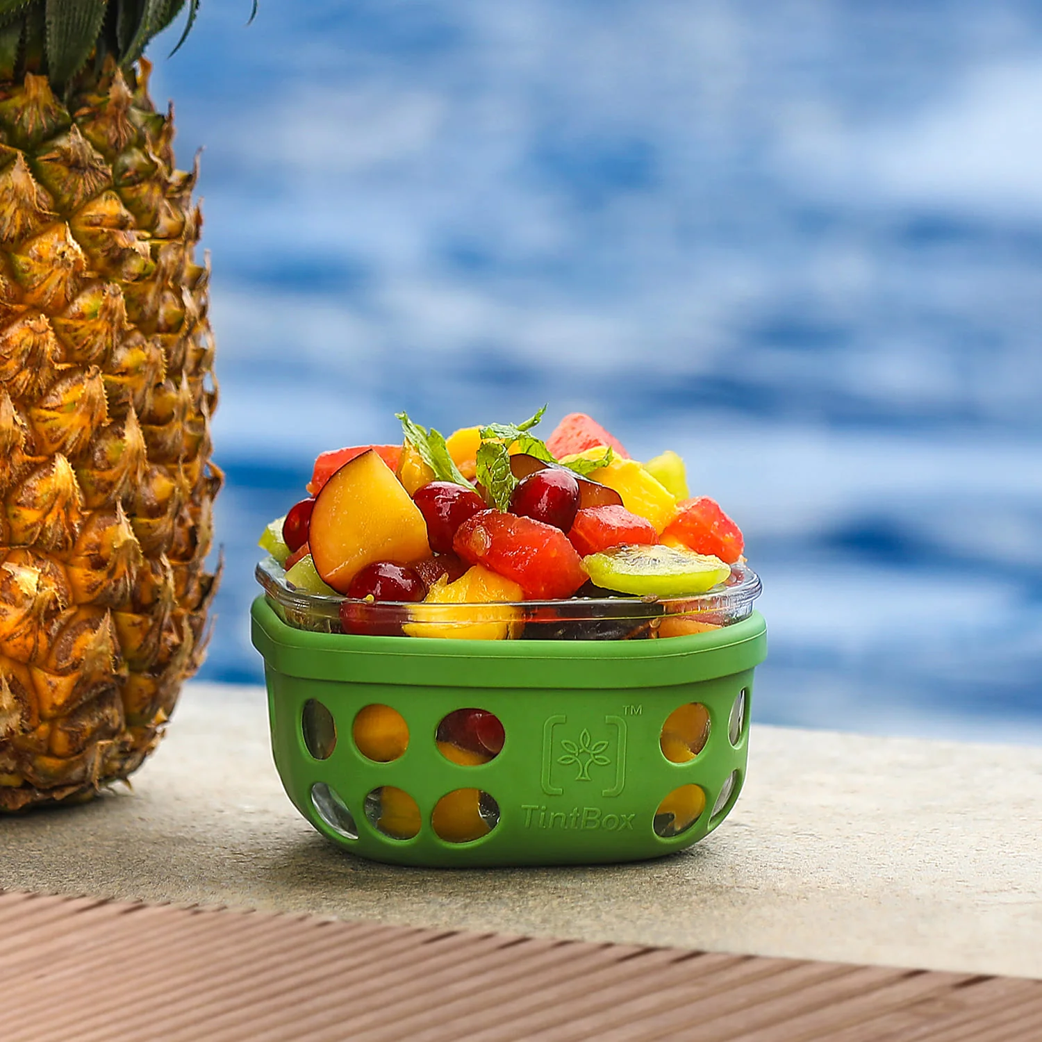 Borosilicate Glass Lunch Box with Silicone Sleeve, 300 ml - Image 17