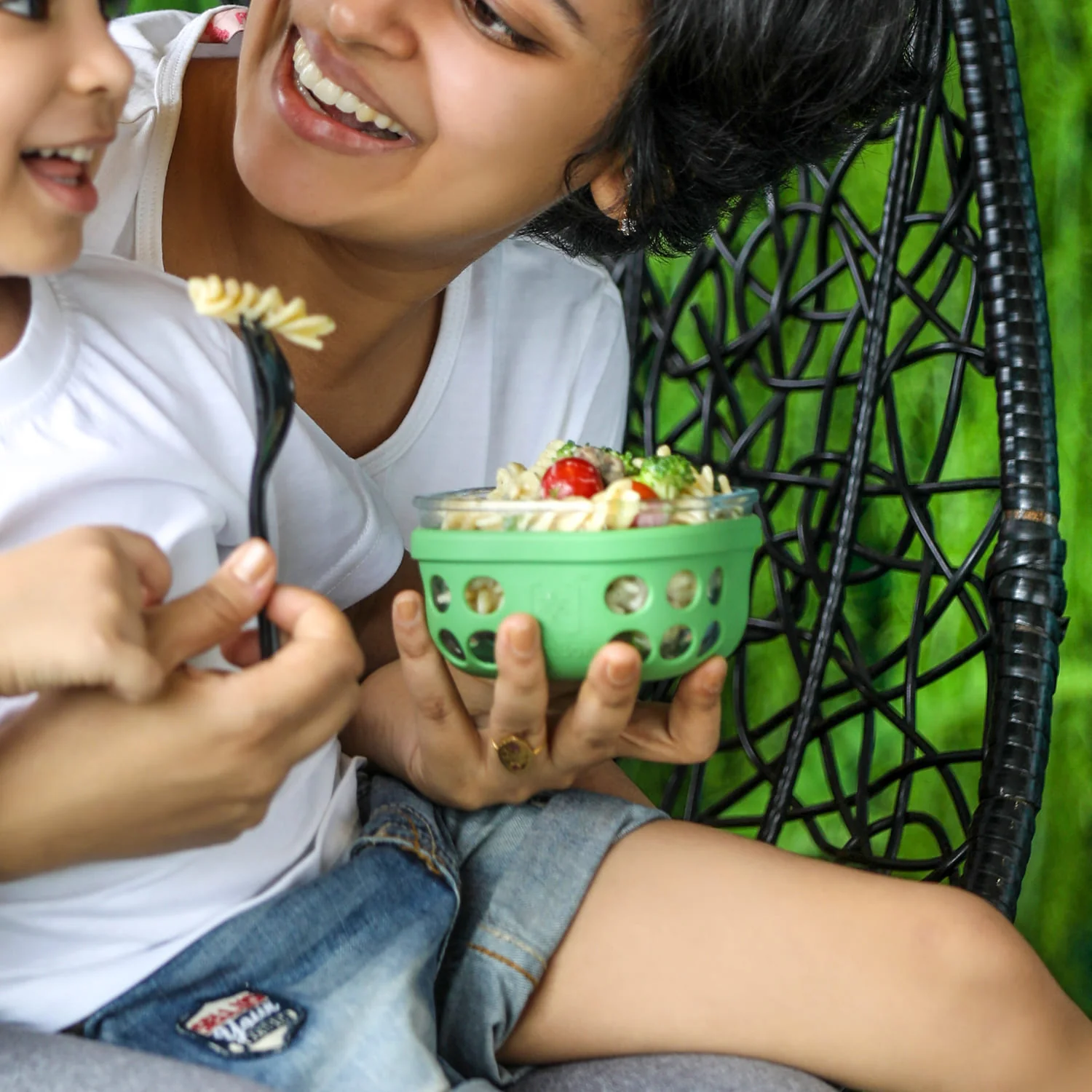 Borosilicate Glass Lunch Box with Silicone Sleeve, 300 ml - Image 15