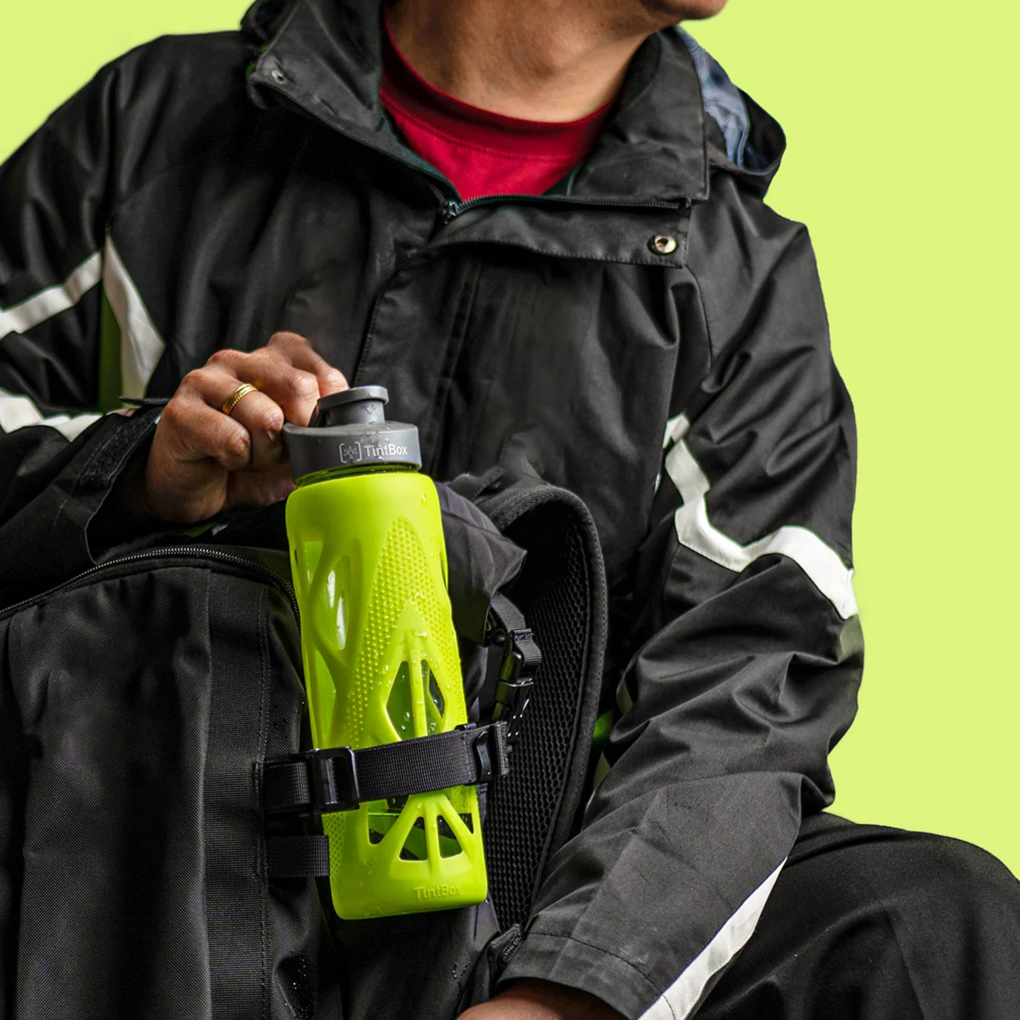 Borosilicate glass water bottle with cover (Silicone Sleeve) 750ml for Fridge, Office, Gym & Home - Image 17