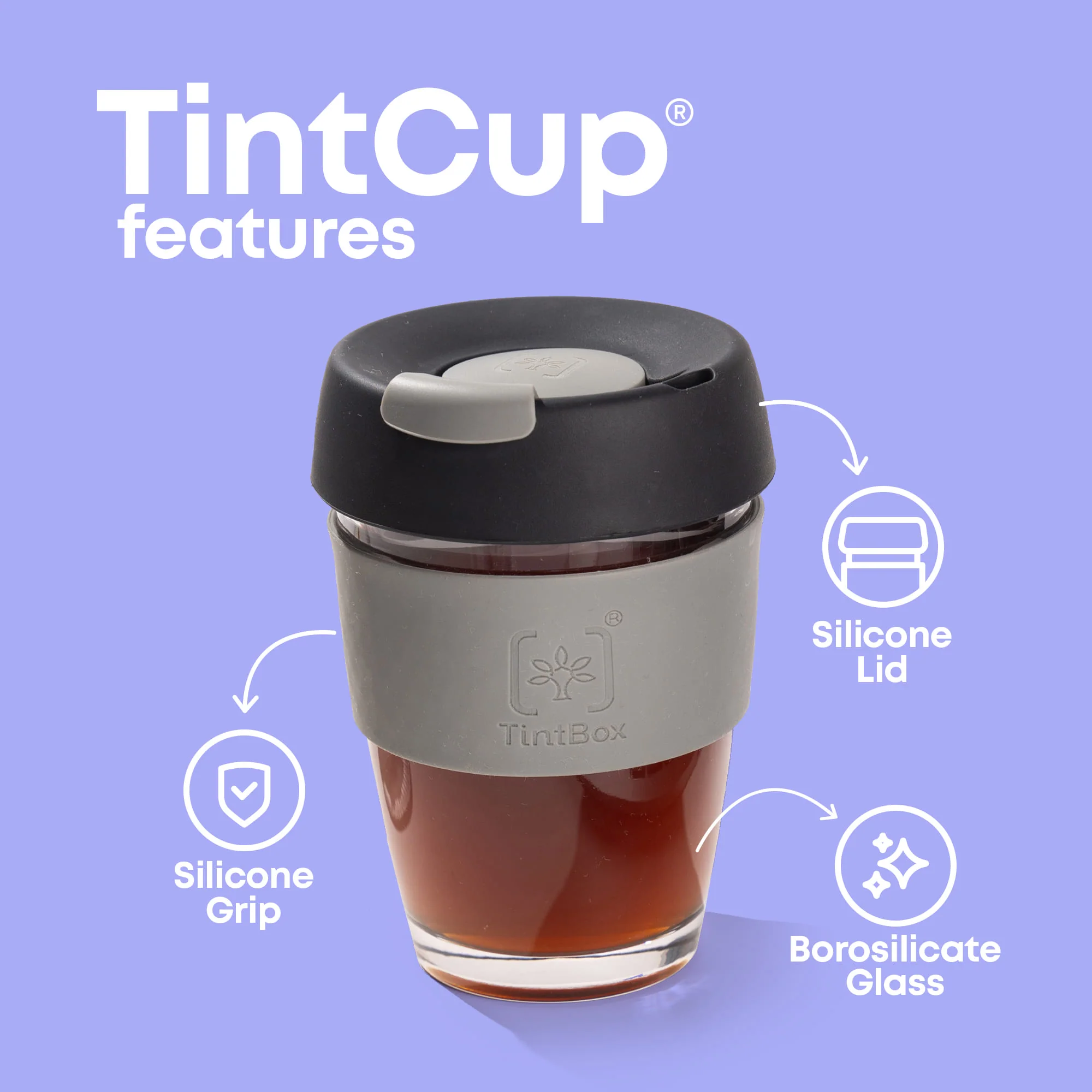 TintCup Borosilicate Glass Coffee Cup Couple Combo - Image 14