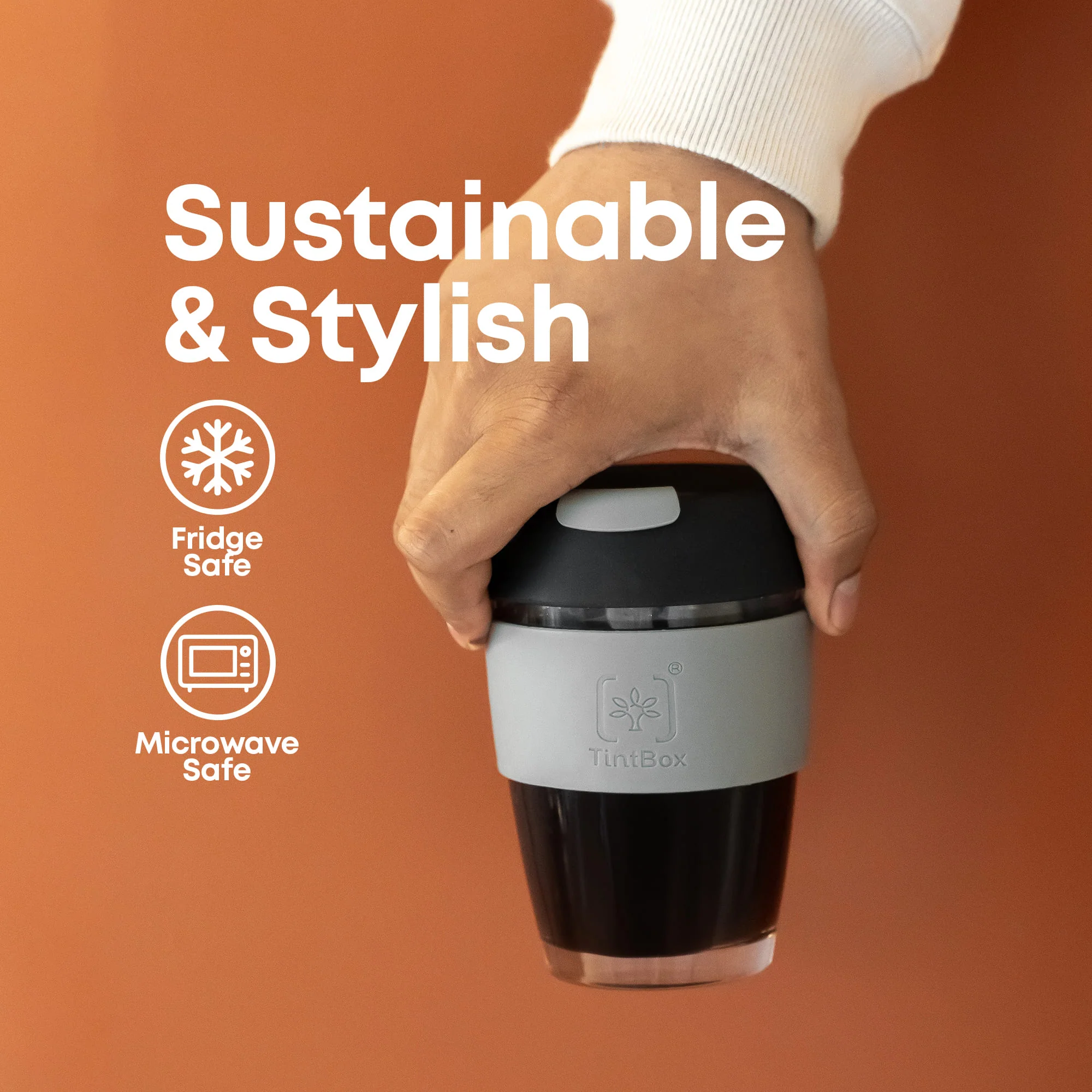 TintCup Borosilicate Glass Coffee Cup Couple Combo - Image 5